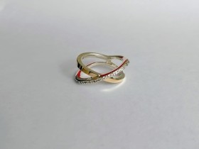 ANILLOS MUJER PLATA Y ORO 18K