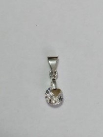 DIJE PLATA Y ORO 18K